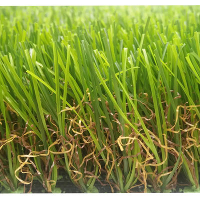 PE pp de 25mm aménageant la pelouse en parc artificielle de gazon pour l'herbe Front Garden