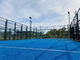 Court de tennis 12mm panoramique extérieur Q235 en acier 10mx20m de Padel