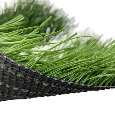 vert résistant UV de gisement de PE d'herbe artificielle du football de 60mm