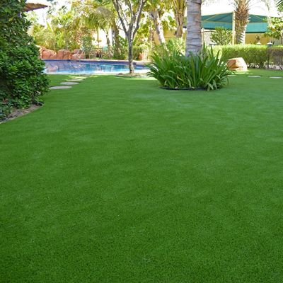 Fil artificiel adapté aux besoins du client d'herbe de KDK pour l'herbe synthétique